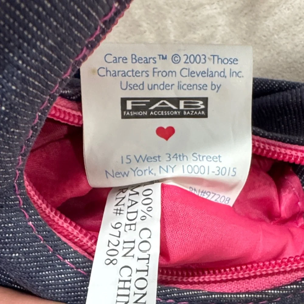 2003 Care Bears Grumpy Bear Bag